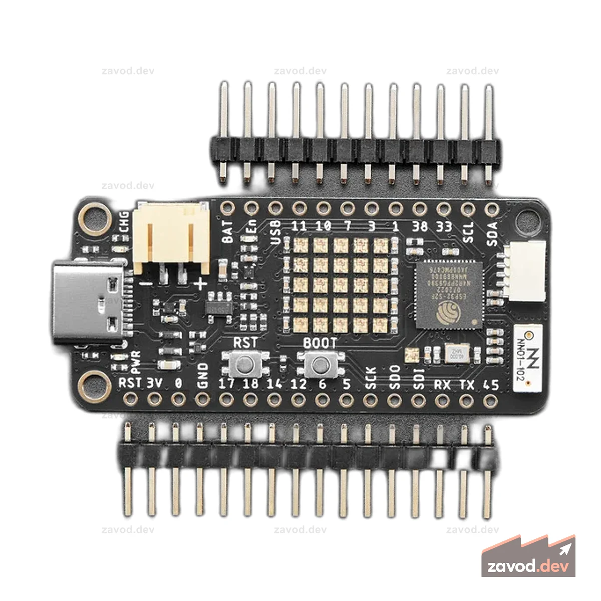 FeatherS2 Neo - Blingy RGB ESP32-S2 Плата для разработки Feather от неожиданного производителя