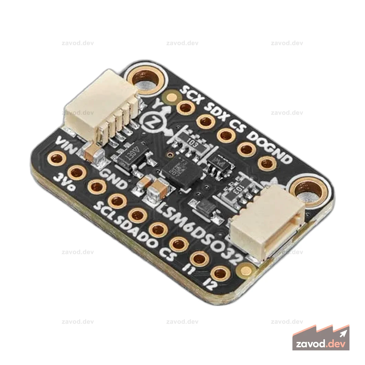 Adafruit LSM6DSO32 Акселерометр и гироскоп с 6 степенями свободы