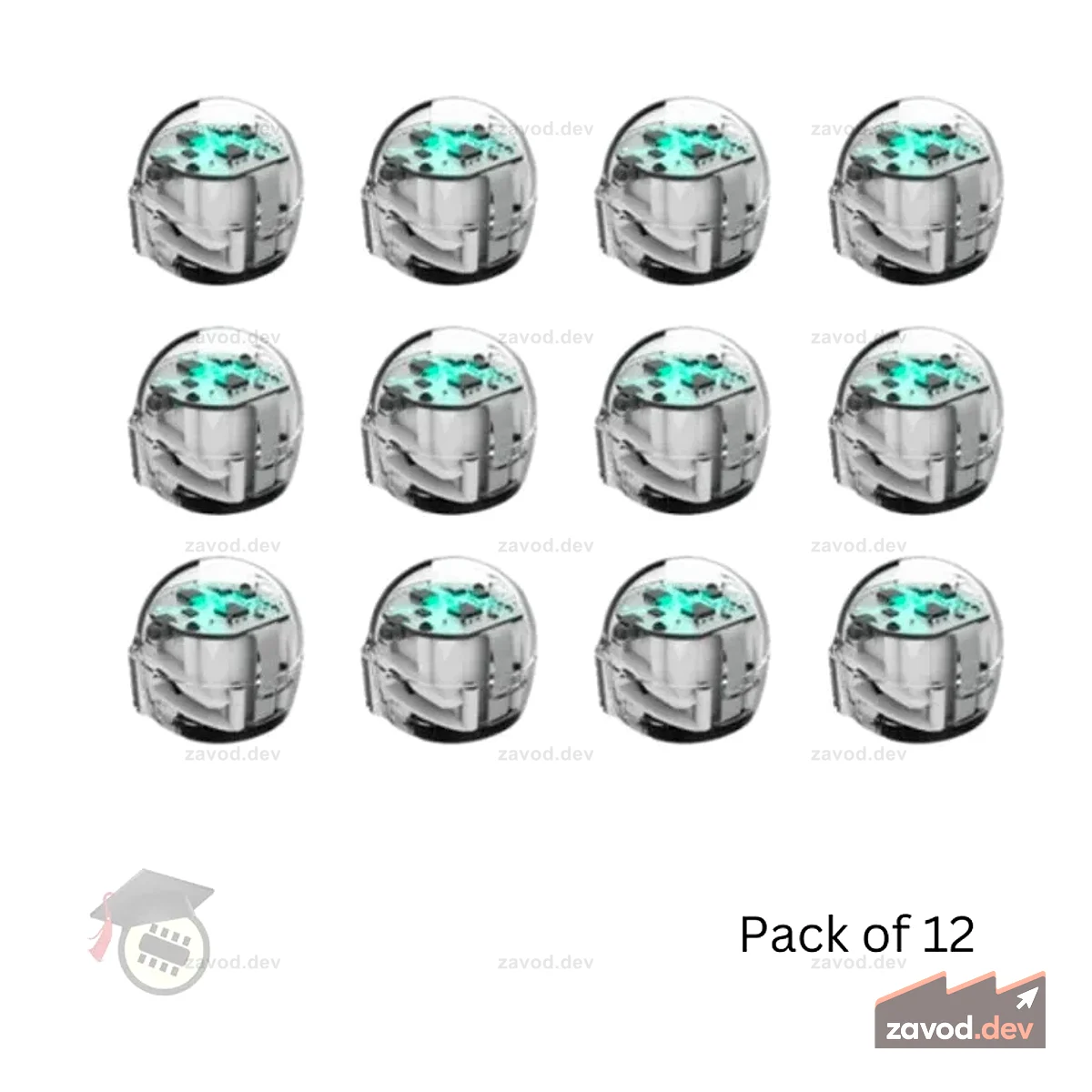 Комплект Ozobot Bit+ для обучения, 12 шт.