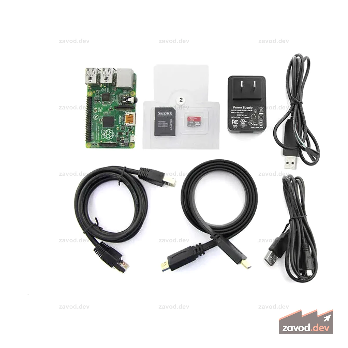 Комплект быстрого запуска с Raspberry Pi B&B+&A+