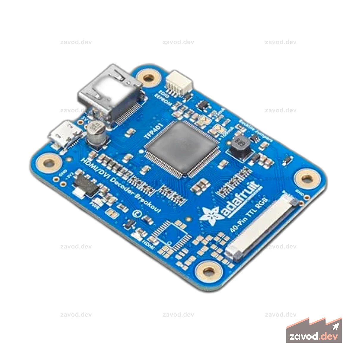 TFP401 Декодер HDMI/DVI с 40-контактным разъемом TTL - без сенсорного экрана