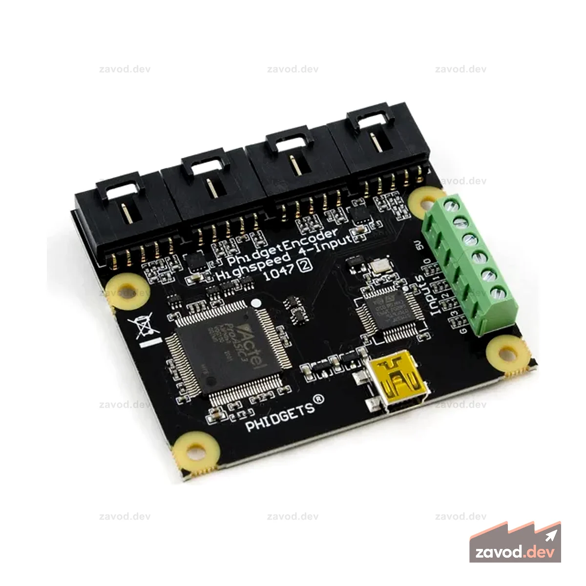 PhidgetEncoder HighSpeed, 4 входа