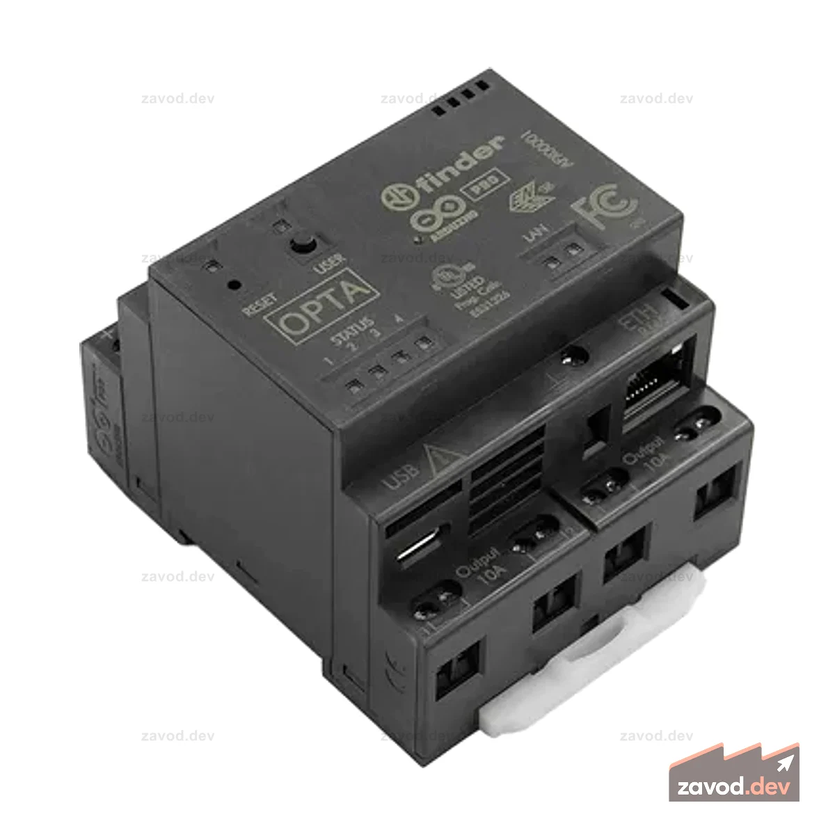 ПЛК Arduino Opta RS485 Micro (порты Ethernet и USB-C, RS485)