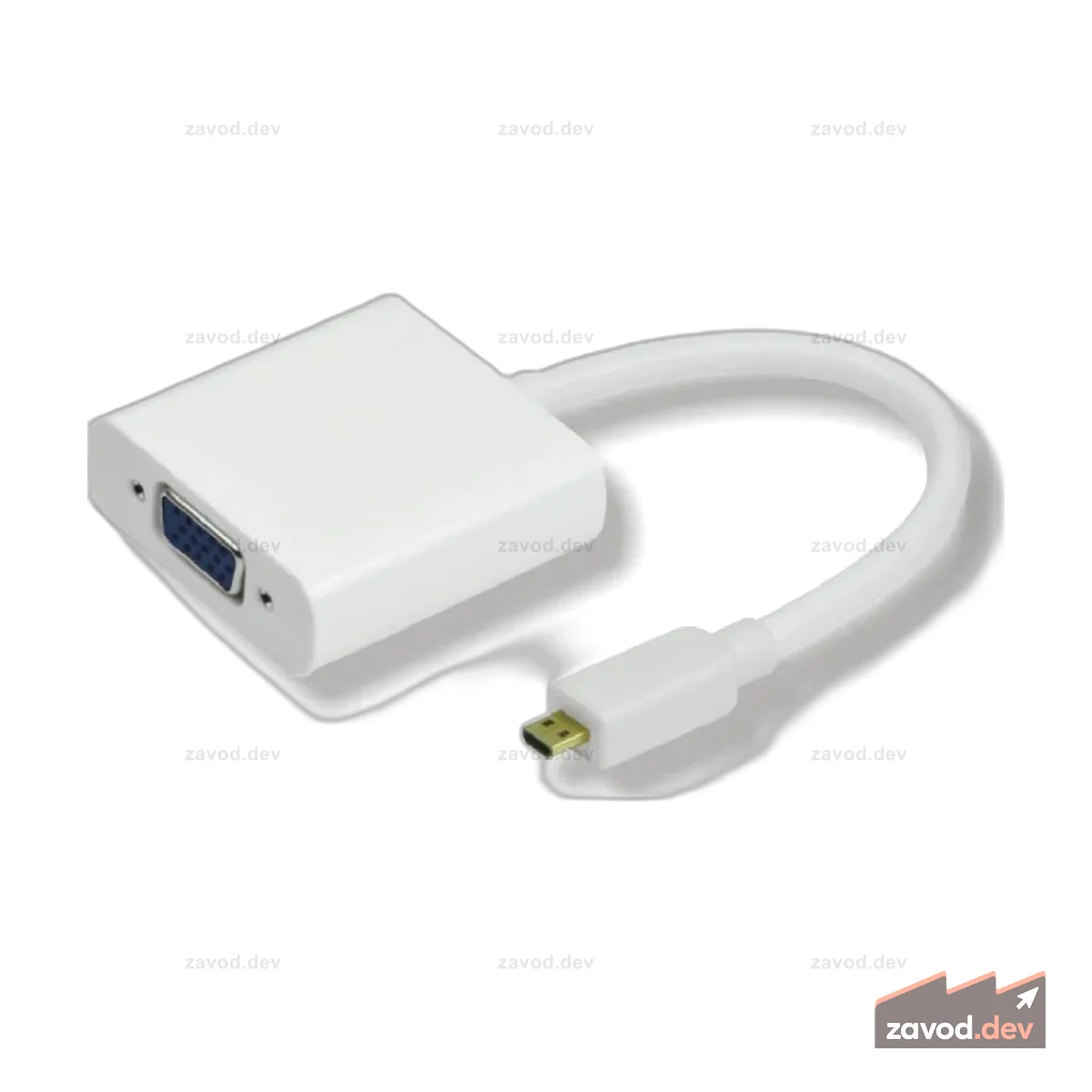 Конвертер Micro HDMI в VGA для Raspberry Pi 4