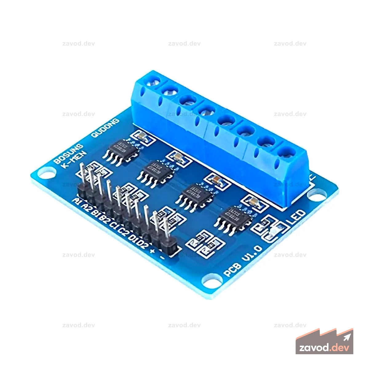 HG7881 H-Bridge 4CH DC - 2CH Плата драйвера шагового двигателя