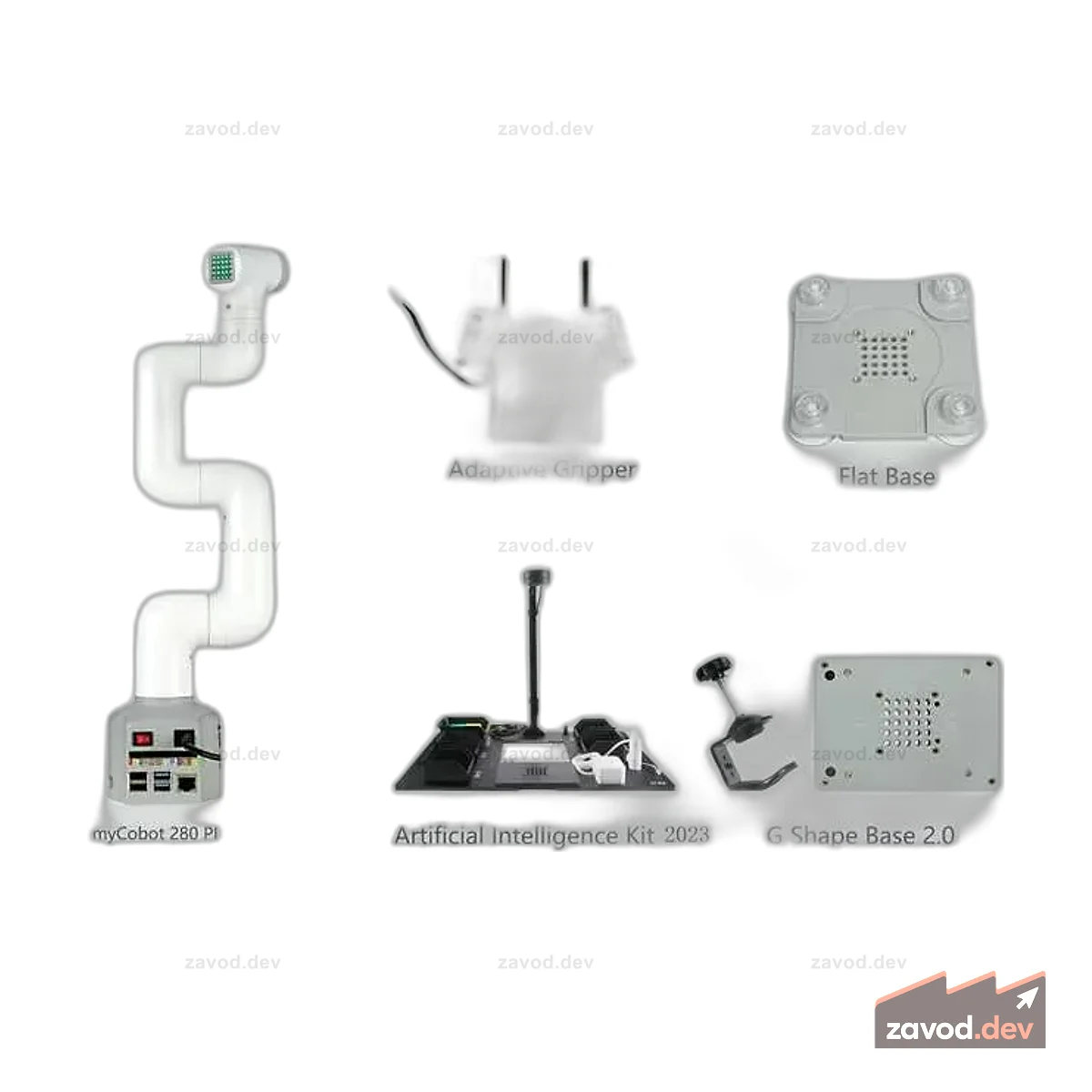 Elephant Robotics: myCobot 280 2023 Универсальный робот с 6 степенями свободы для совместной работы