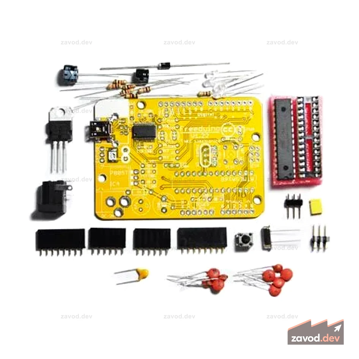 Полный комплект USB Freeduino USB