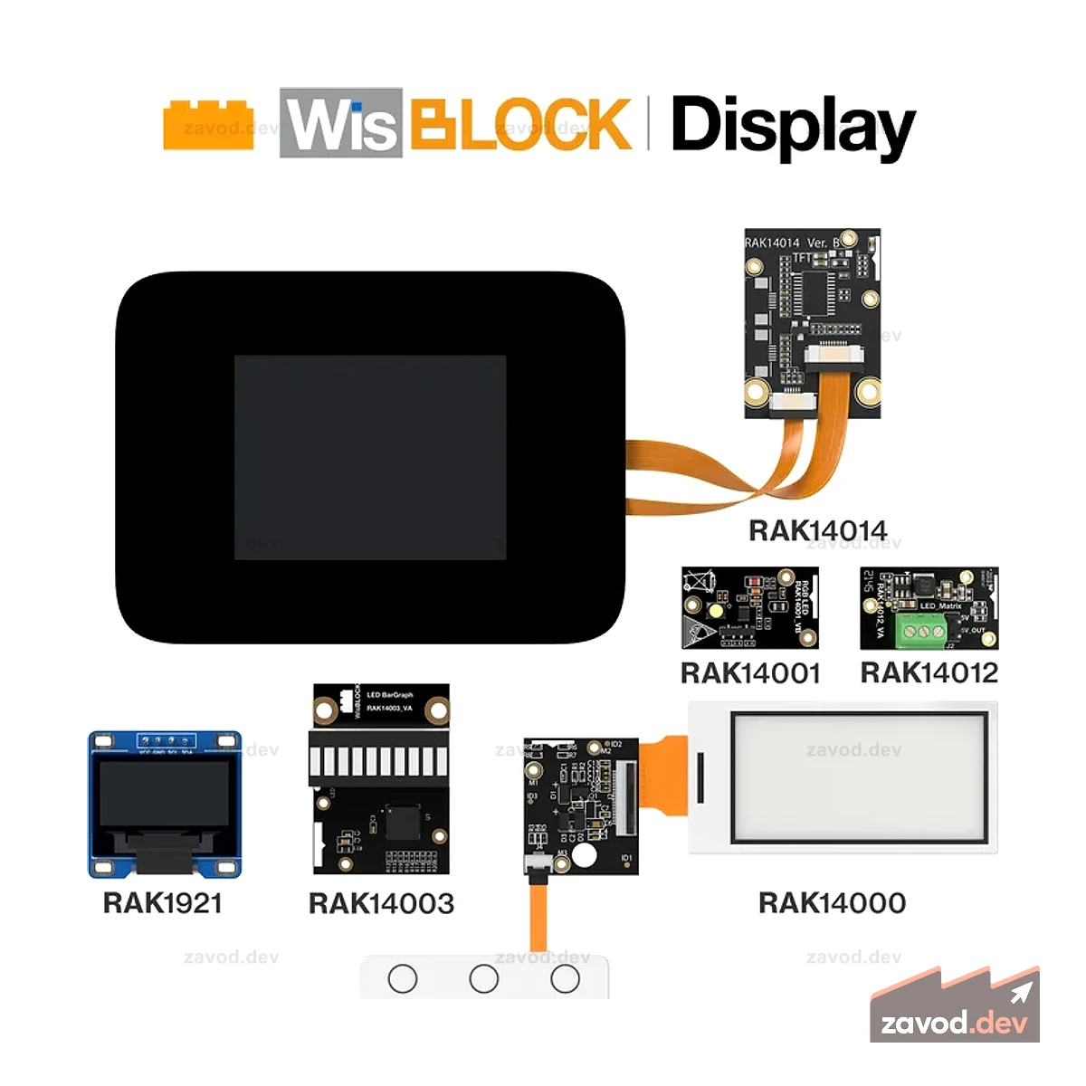 Дисплей WisBlock