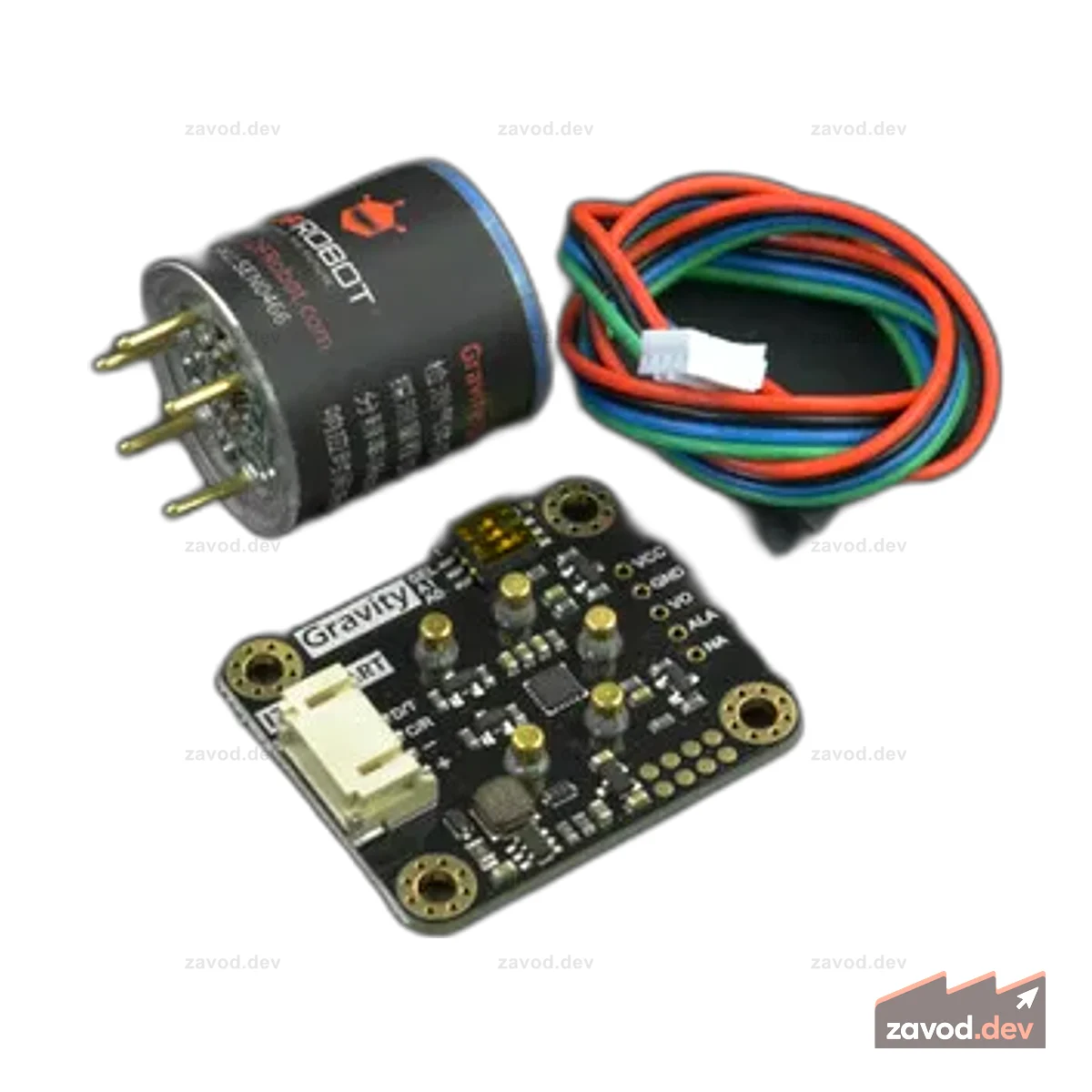 Гравитация: Датчик CO (калиброванный) - I2C и UART