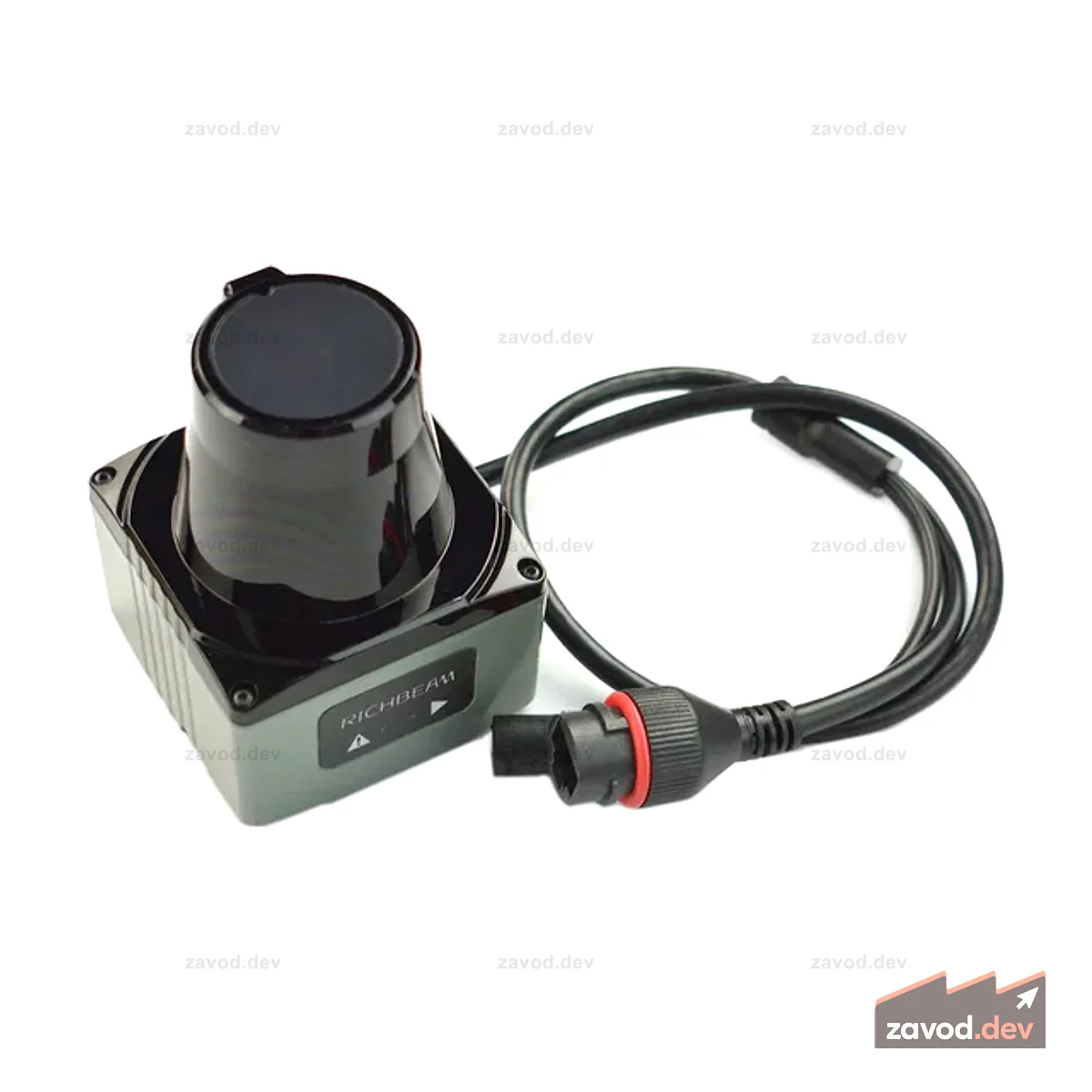 LakiBeam 1S Промышленный однолинейный 2D ToF LiDAR (15 м, Ethernet UDP, IP65)