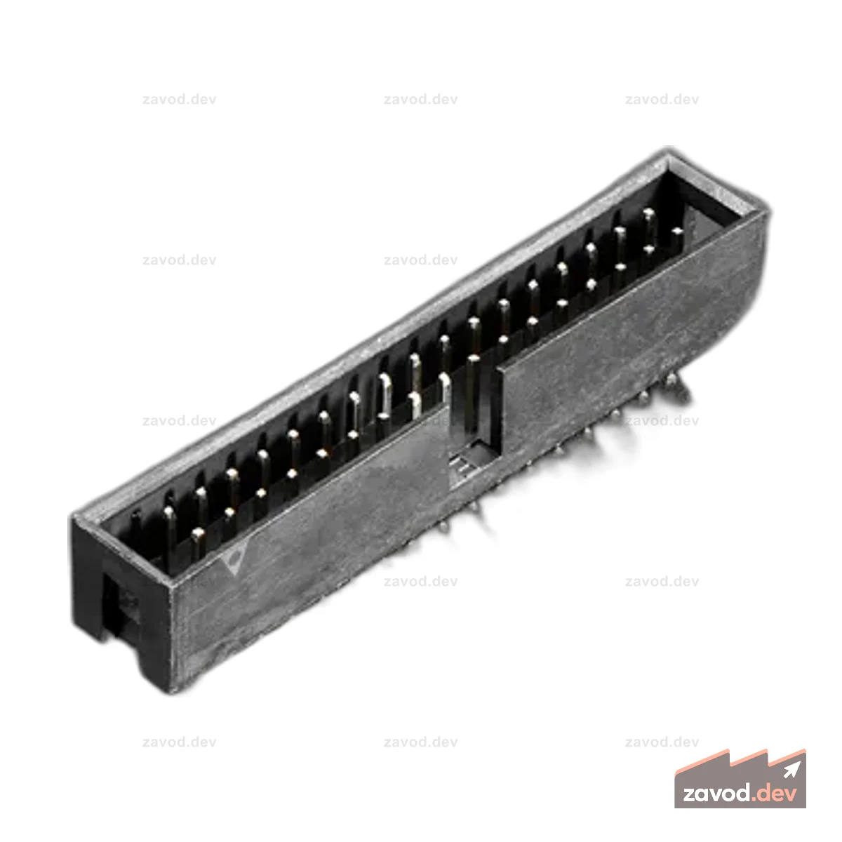 2x17 (34-контактный) разъем IDC, шаг 0,1 дюйма / 2,54 мм