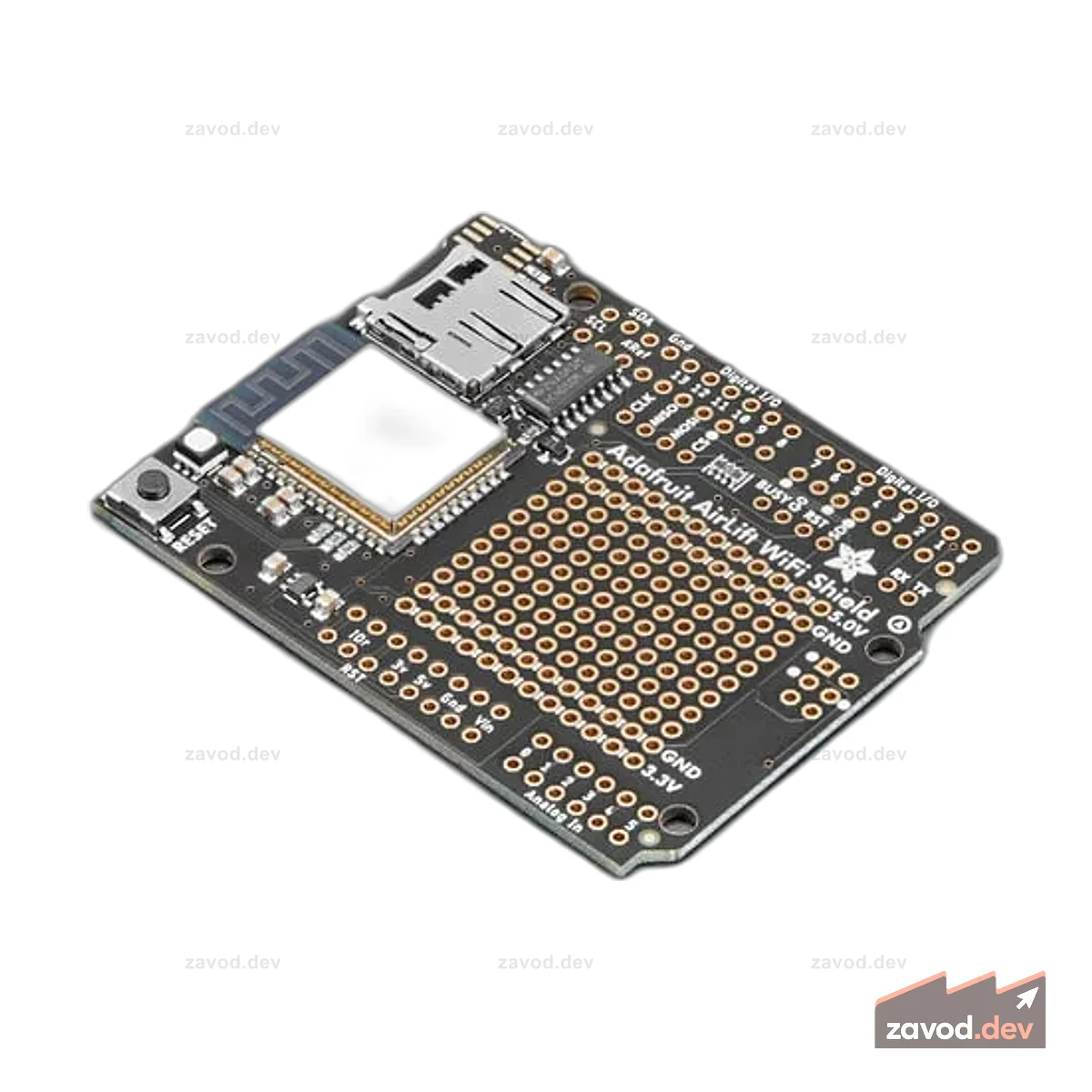 Adafruit AirLift Shield — сопроцессор ESP32 WiFi