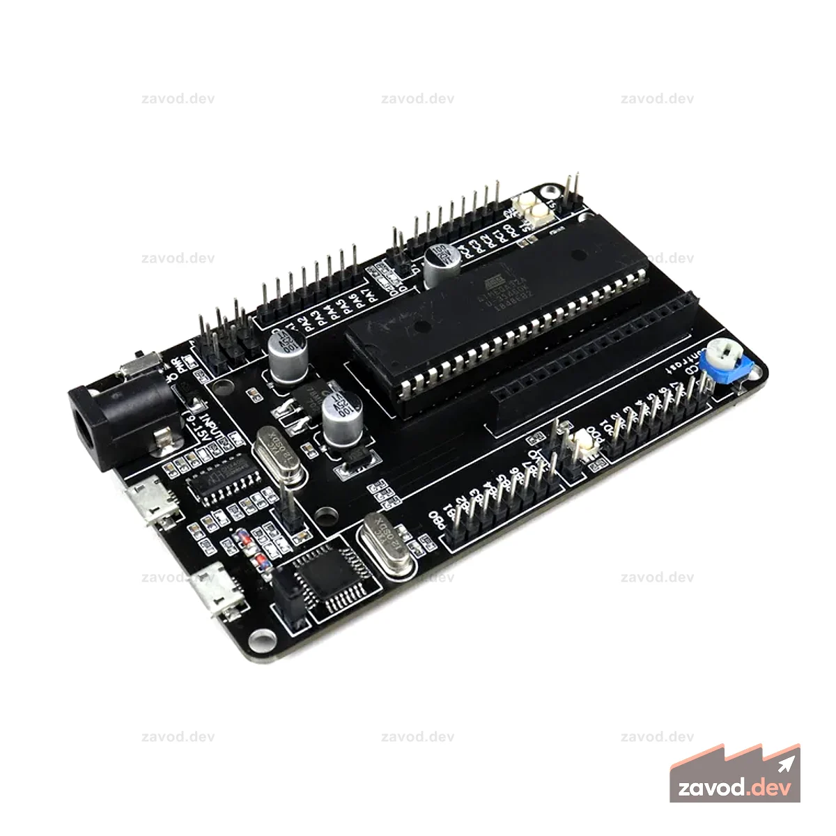 Плата разработки SmartElex ATmega32 — микроконтроллер AVR со встроенным USB-программатором