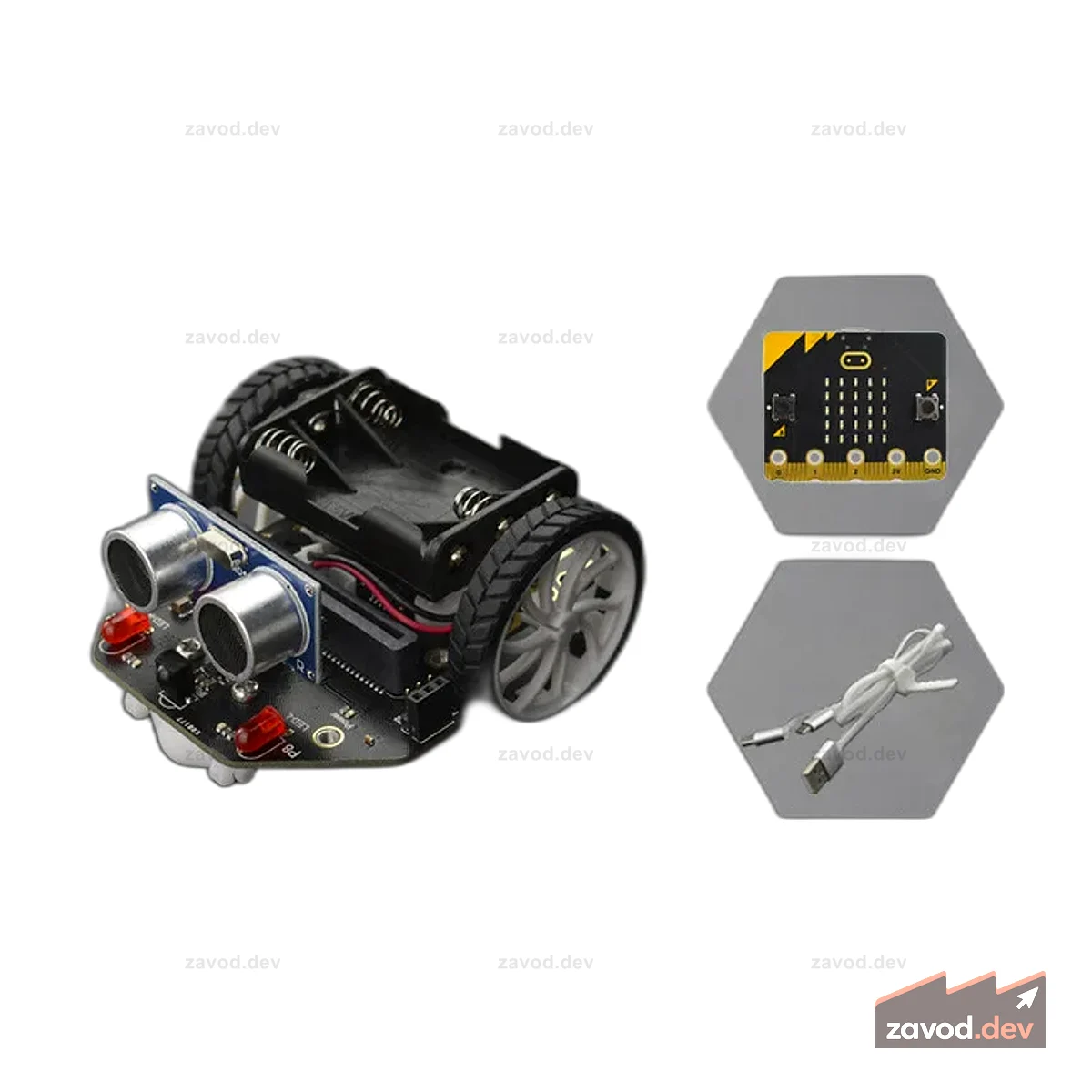 micro: Maqueen Lite (с micro:bit V2)