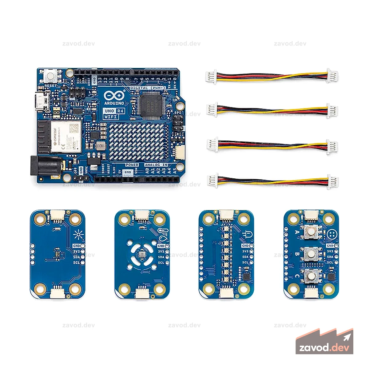Экологическая станция Modulino™ в комплекте UNO R4 WiFi
