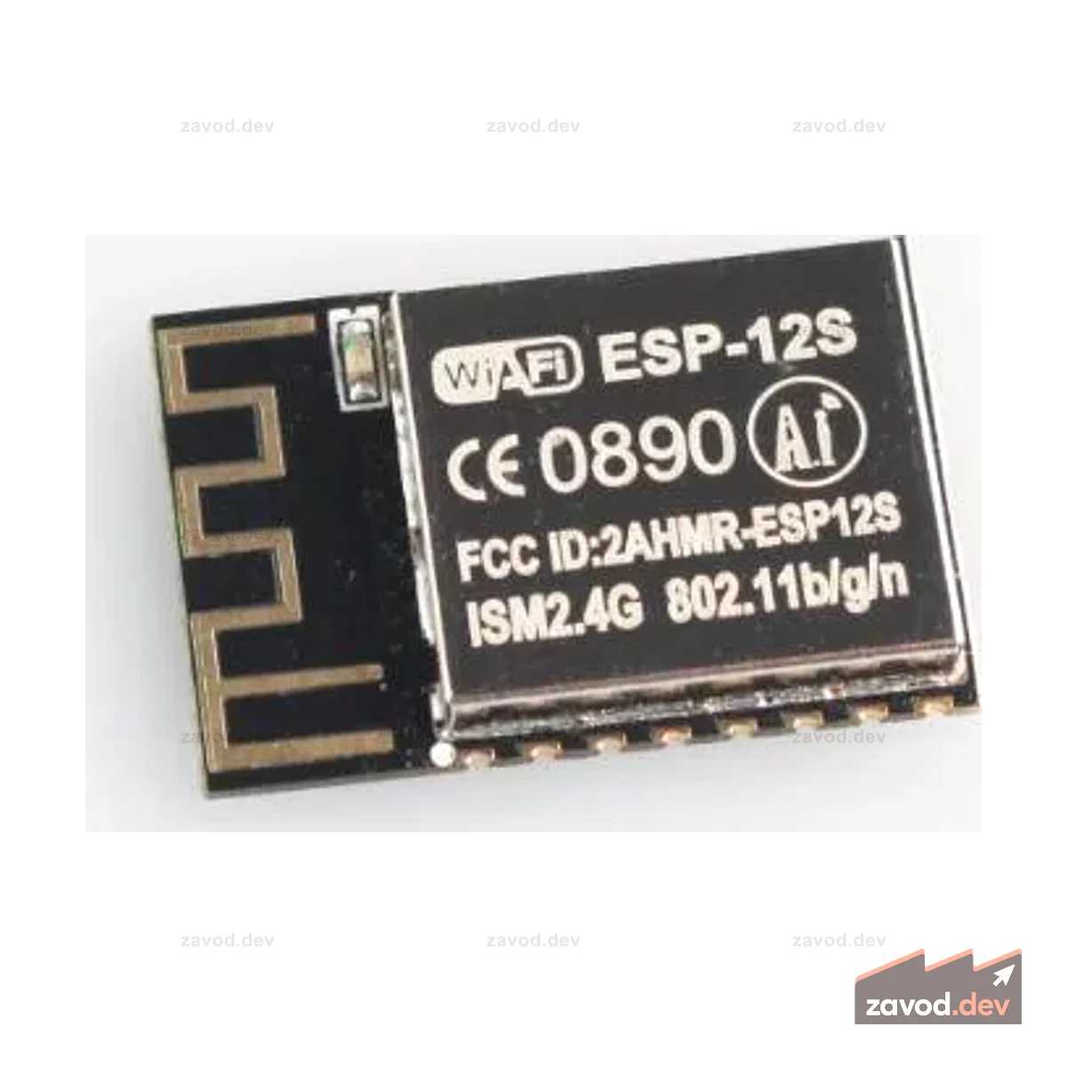 Модуль AI-Thinker ESP8266 SMT - ESP-12S (Ganze Rolle 800 Stk)