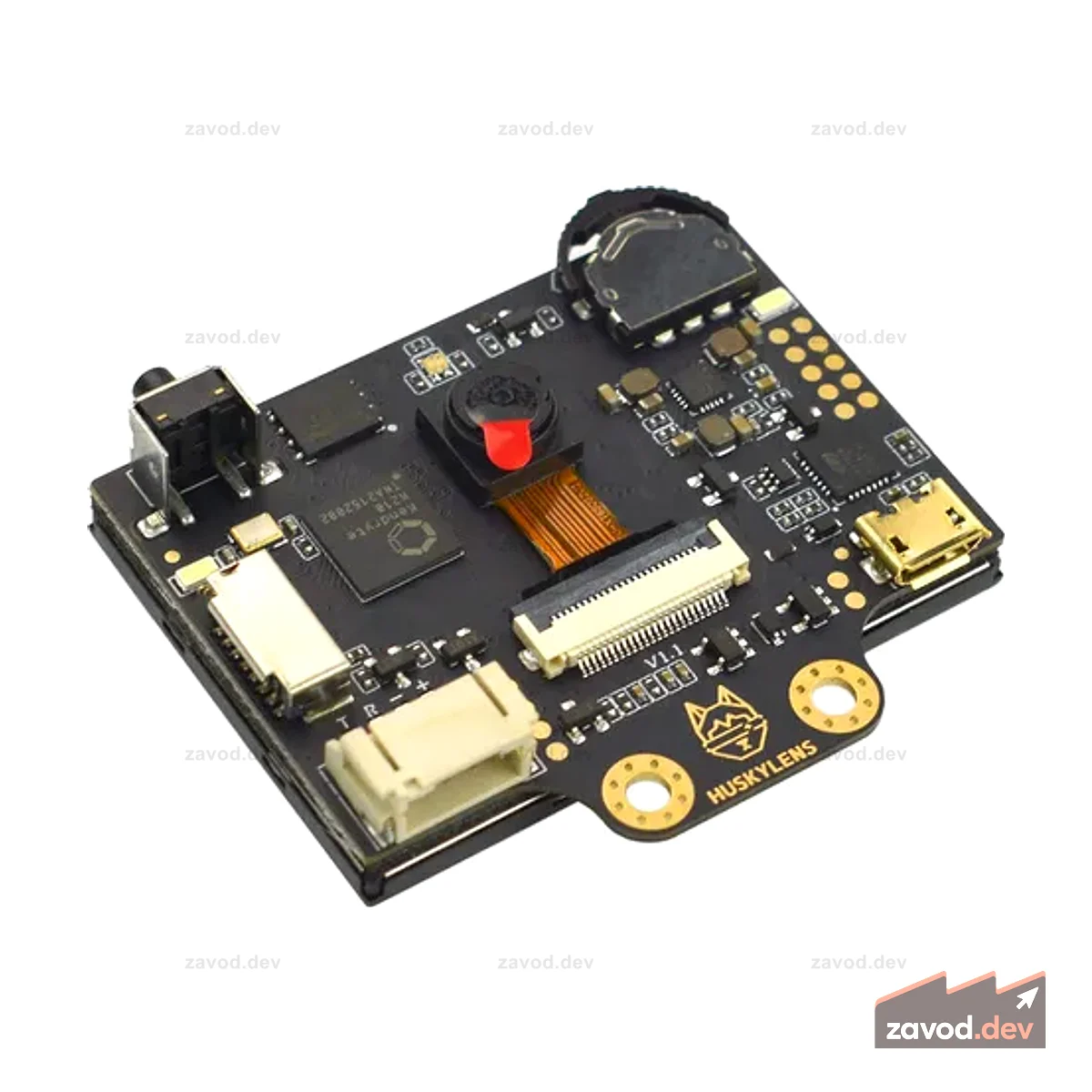 Гравитация: AI-камера HuskyLens K210 (датчик зрения без кода для STEM, Arduino и micro:bit)