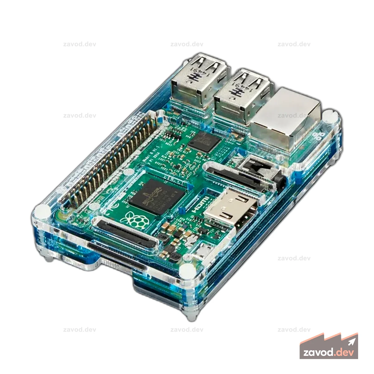 Pibow Coupé Flotilla - Корпус для Pi 2/B+/Pi 3