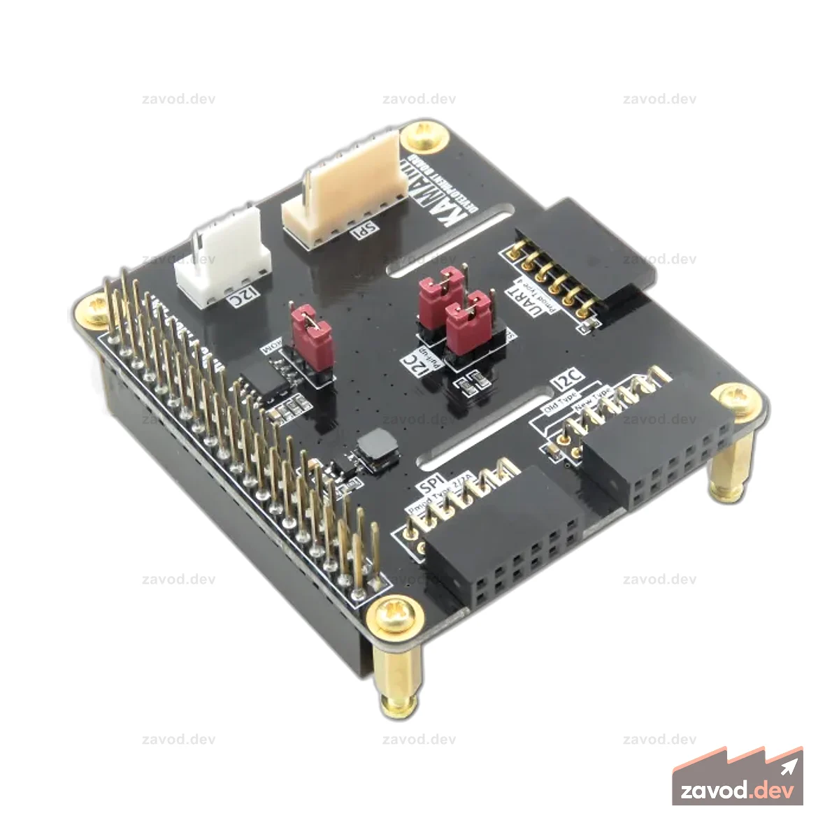 KAmodRPi-Pmod-HAT – расширитель разъемов для Raspberry Pi