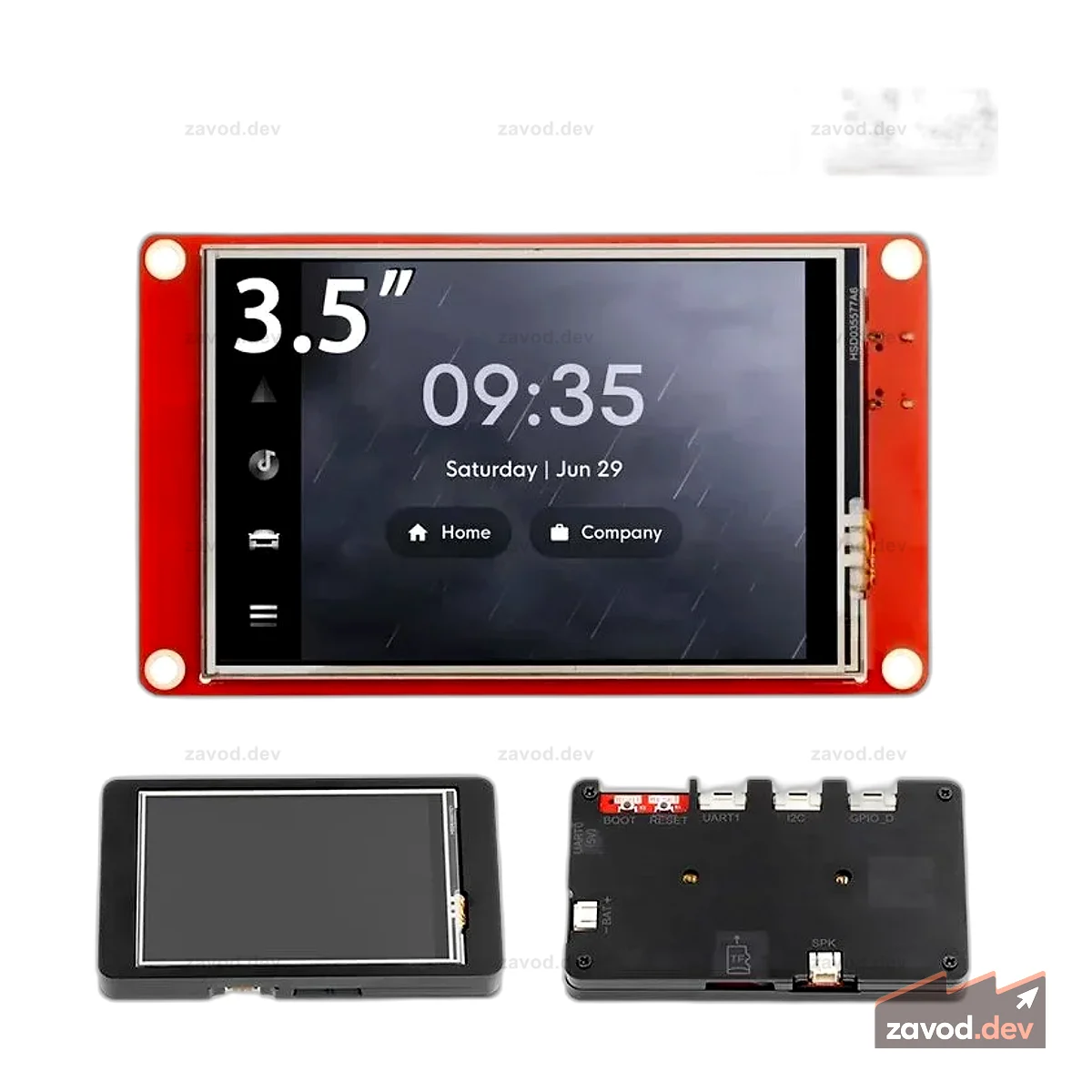 CrowPanel 3,5-дюймовый HMI ESP32 дисплей 480x320 SPI TFT сенсорный ЖК-экран, совместимый с Arduino/LVGL/ PlatformIO/Micropython