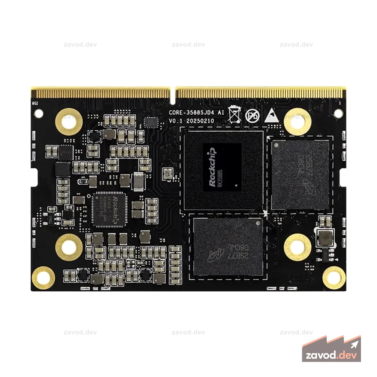 Core-3588SJD4 Коммерческая система искусственного интеллекта на модуле