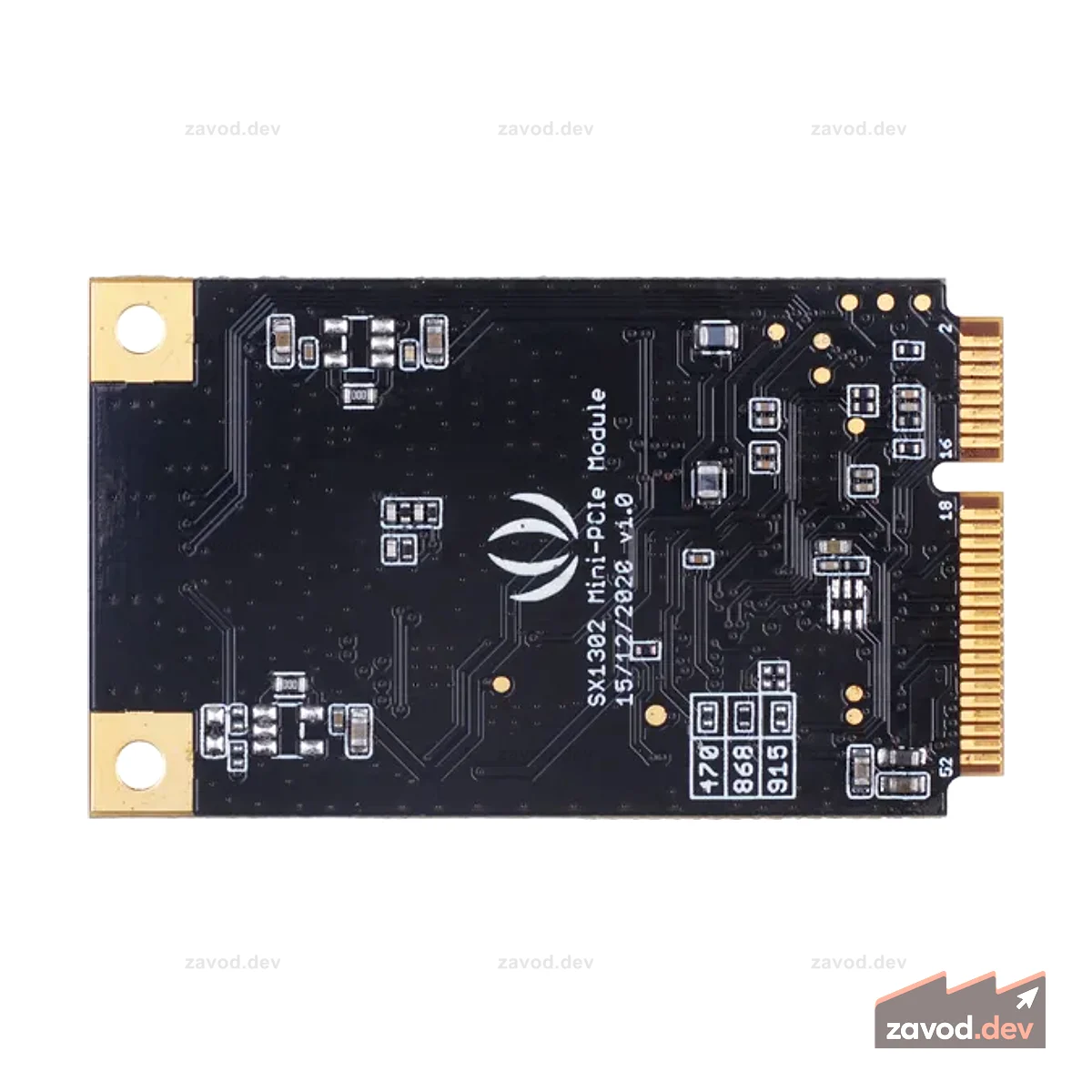 WM1302 Модуль шлюза LoRaWAN (SPI) - EU868, на базе концентратора LoRa Semtech SX1302