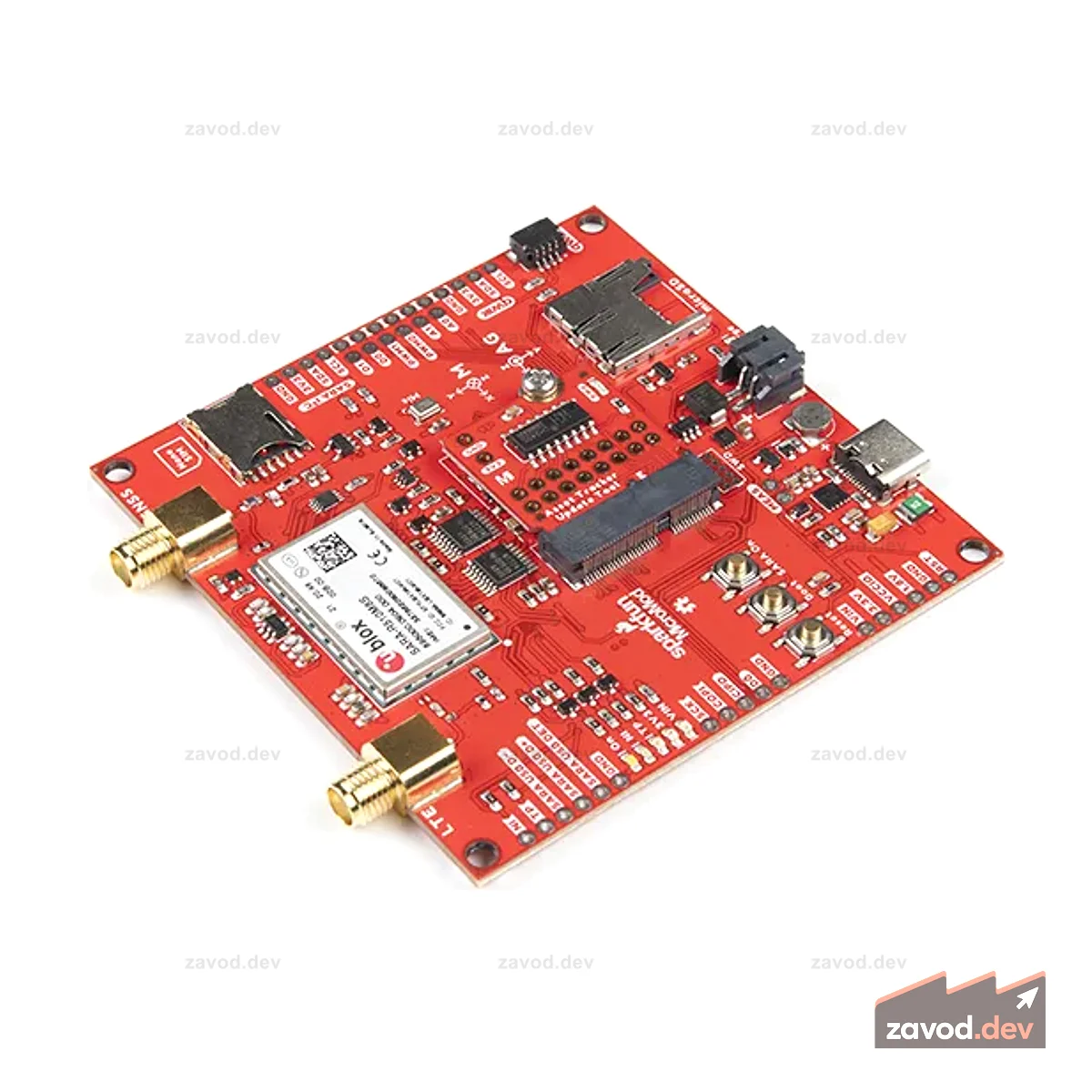 Несущая плата SparkFun MicroMod для отслеживания активов