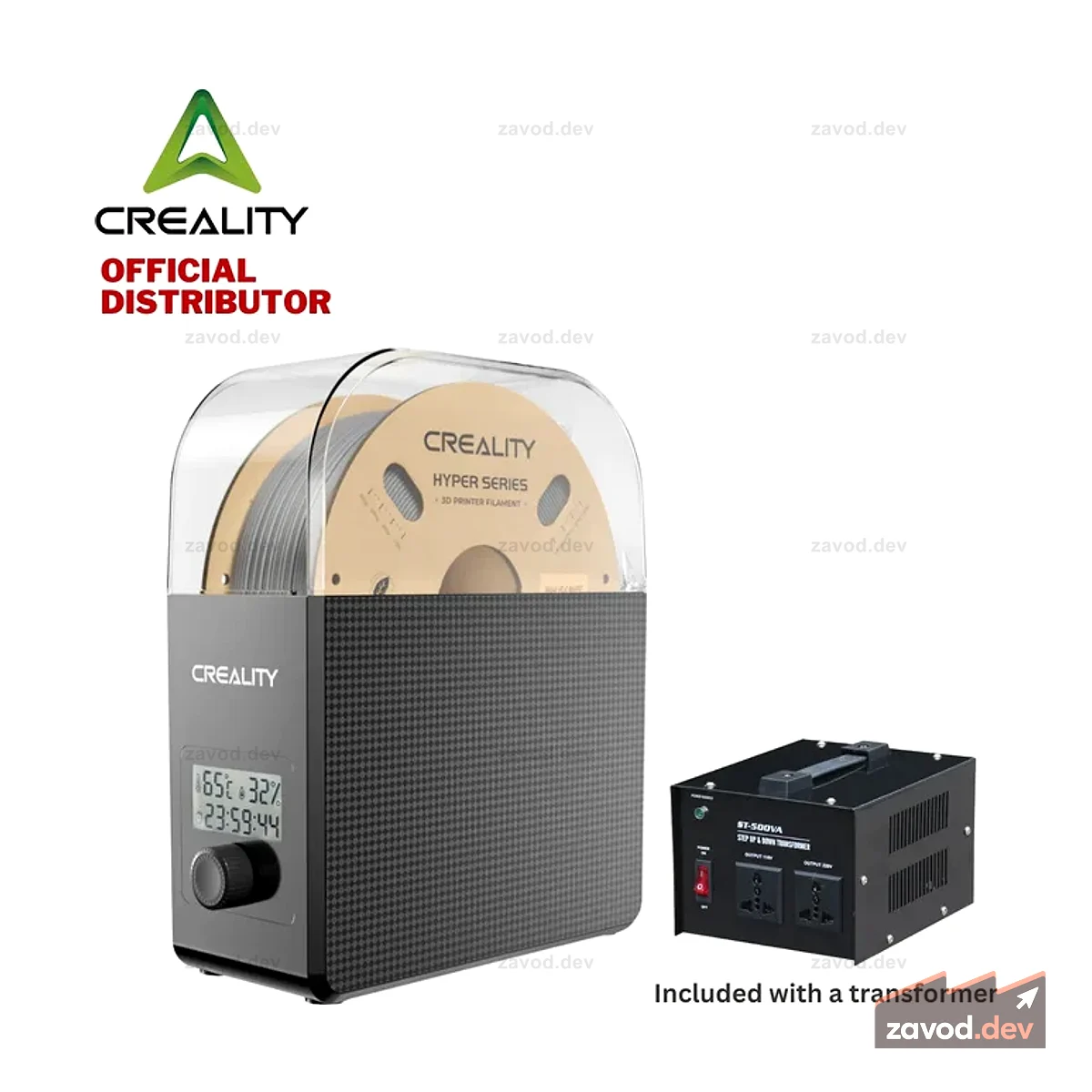 Сухой ящик накаливания Creality V2 Версия 2.0 110 В с трансформатором