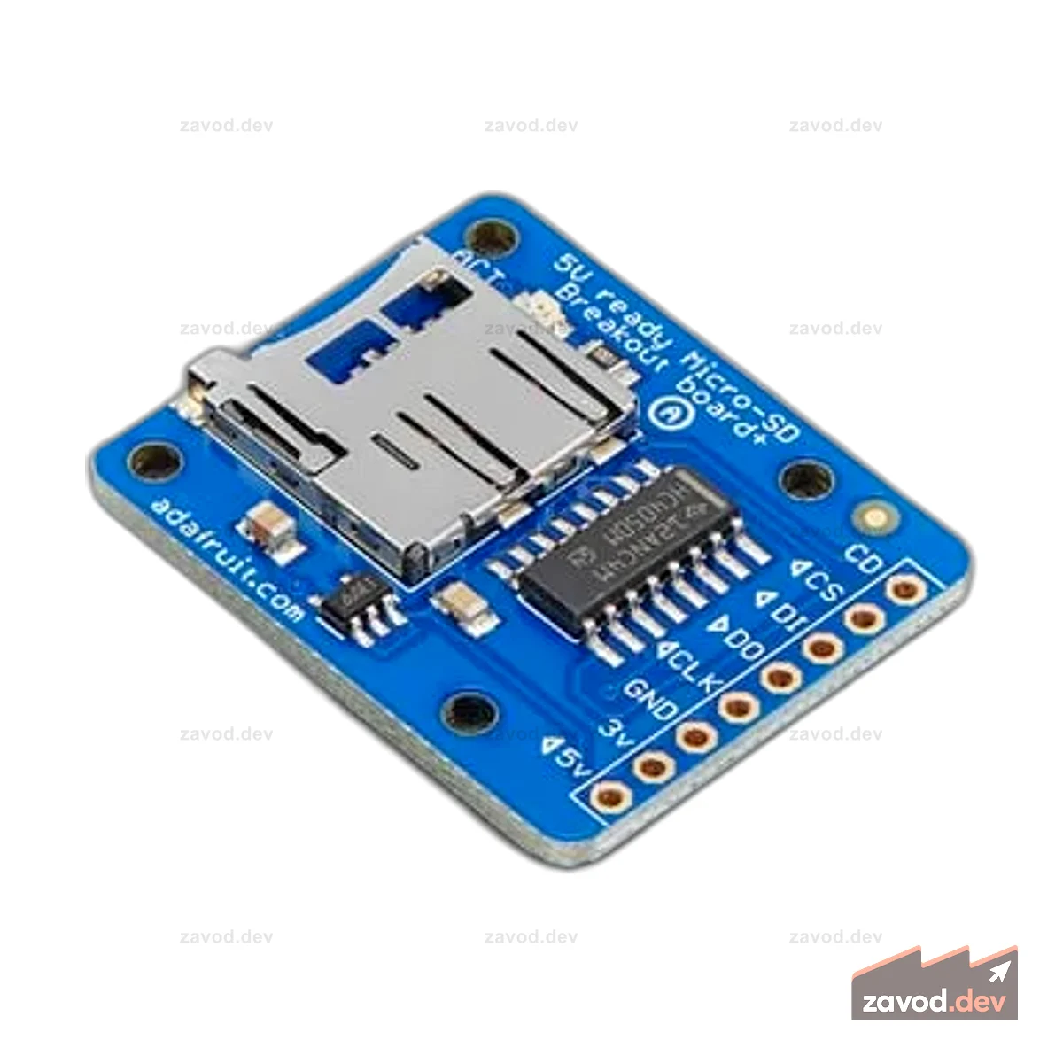 Коммутационная плата для карты MicroSD+