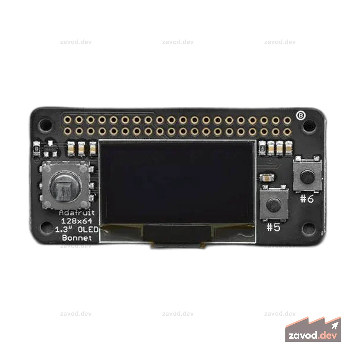 Крышка Raspberry Pi 128x64 OLED