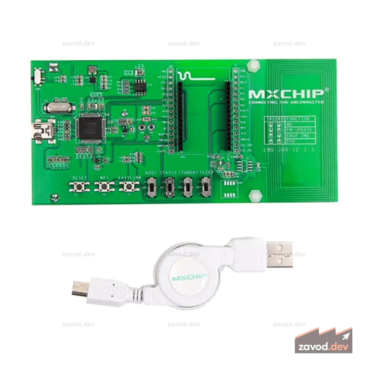 EMB-WICED-S EMW3162 Макетная плата для WICED