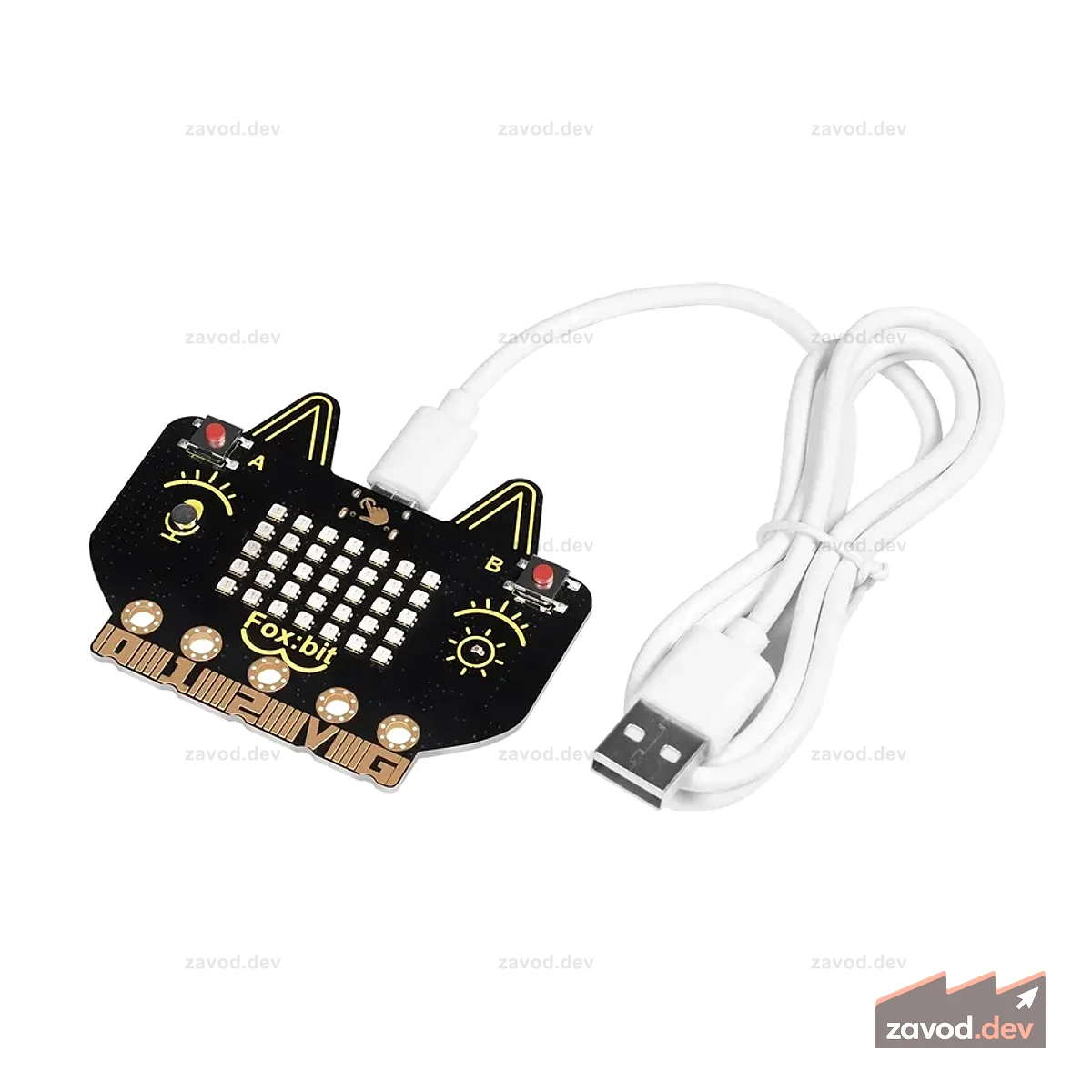 Keyestudio Foxbit STEM Education ESP32 Макетная плата с беспроводной связью с TYPE-C для Arduino и Python