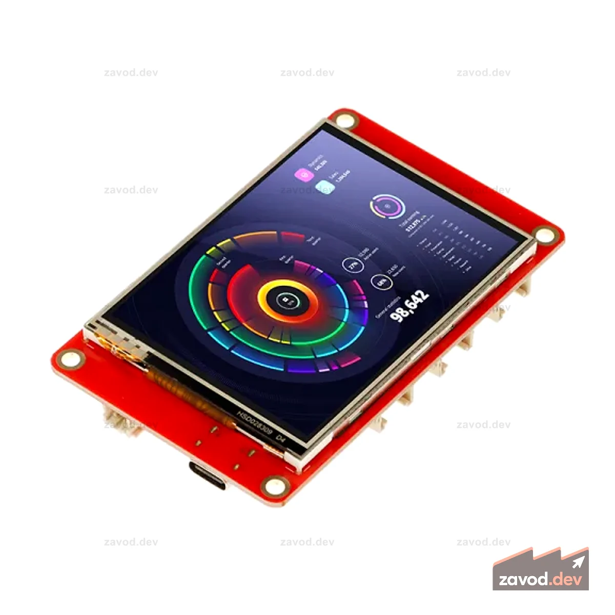 CrowPanel 2,8 "-ESP32 HMI 320x240 Дисплей SPI TFT Сенсорный ЖК-экран, совместимый с Arduino