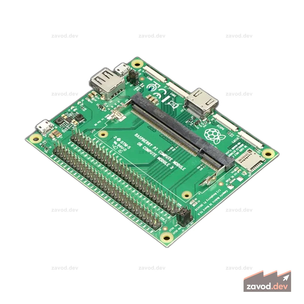 Плата ввода-вывода вычислительного модуля Raspberry Pi V3