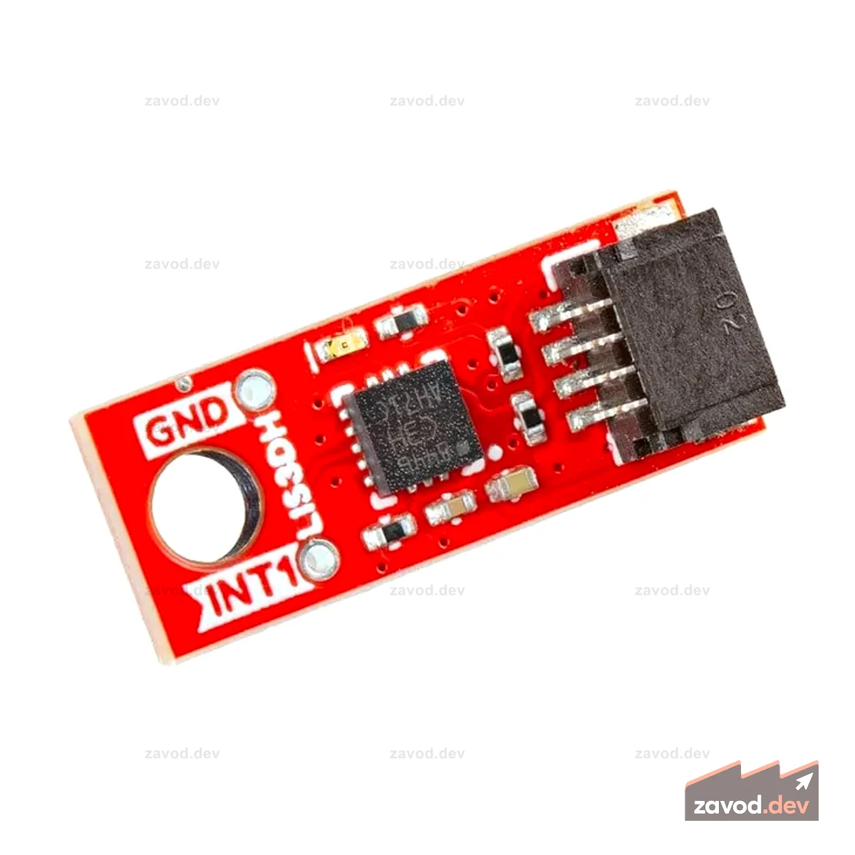 Микро-трехосный акселерометр SparkFun - LIS3DH (Qwiic)