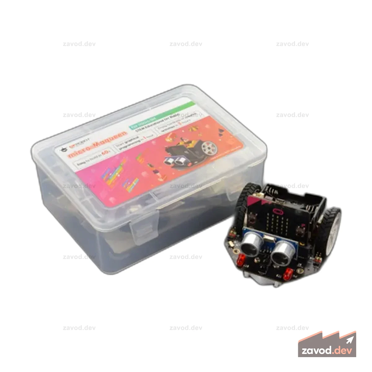 micro: Maqueen (с micro:bit/ИК-пультом дистанционного управления)