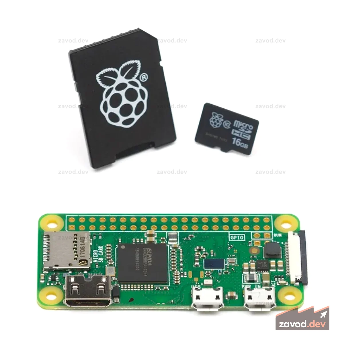 Базовый комплект Raspberry Pi Zero W