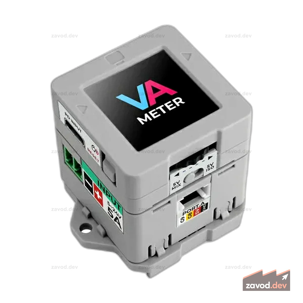 Измеритель напряжения и силы тока M5Stack с M5StampS3