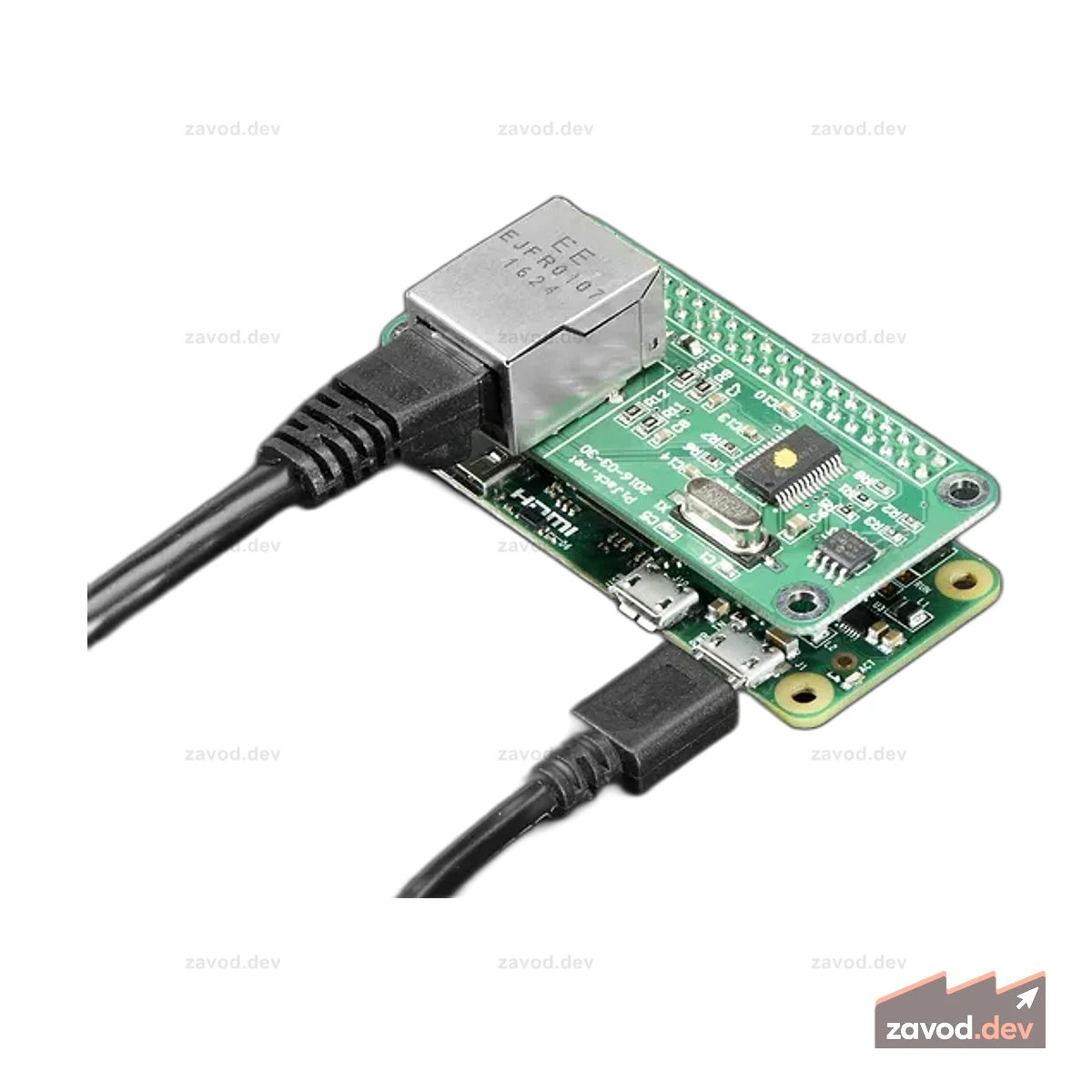 Шляпа PiJack Ethernet для Pi Zero