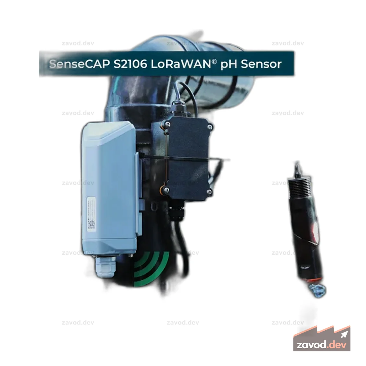 SenseCAP S2106 - Датчик pH LoRaWAN