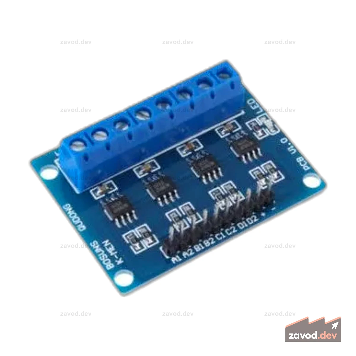 HG7881 4-канальная плата контроллера драйвера двигателя постоянного тока