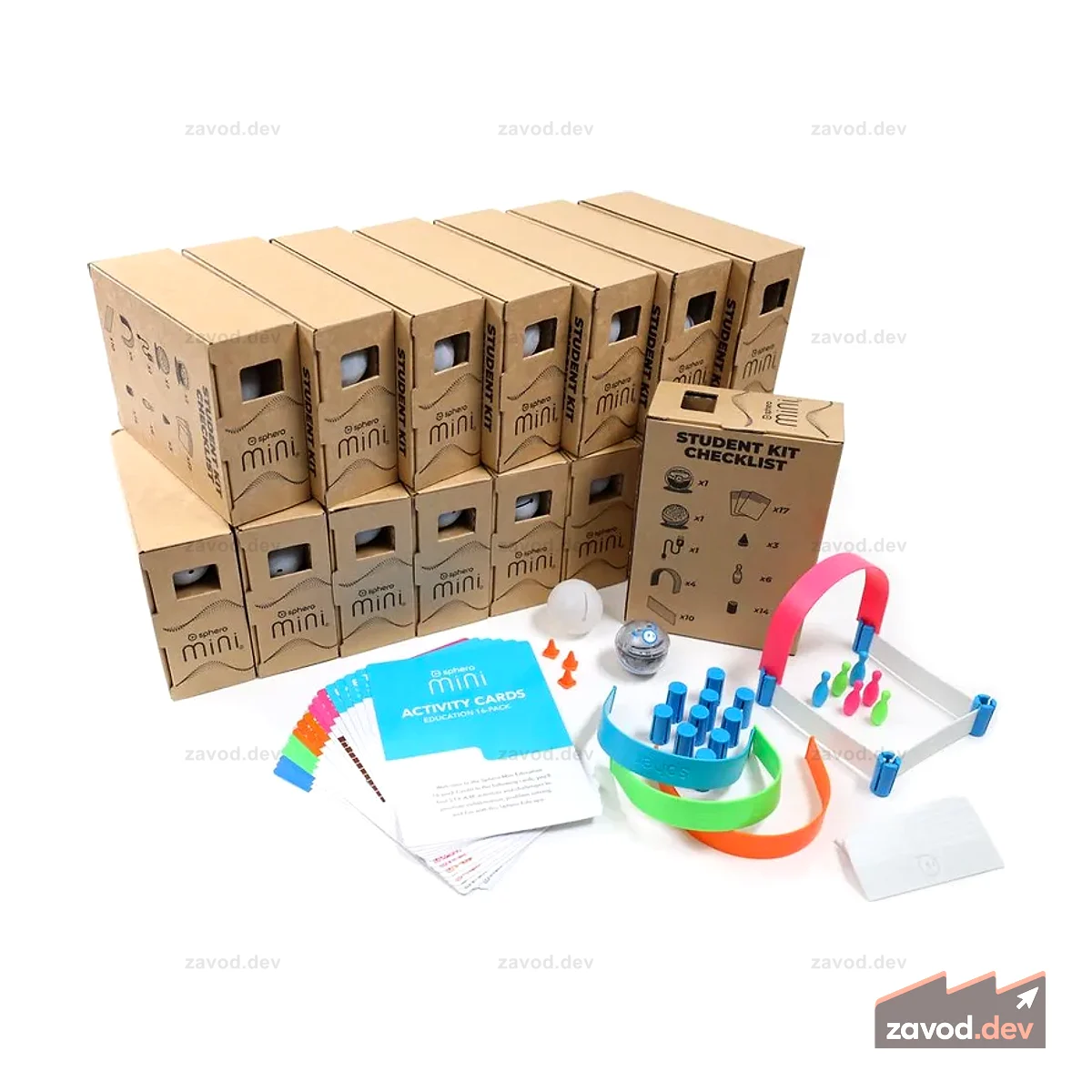 Образовательный комплект Sphero Mini Activity Kit, 16 шт. (V2)