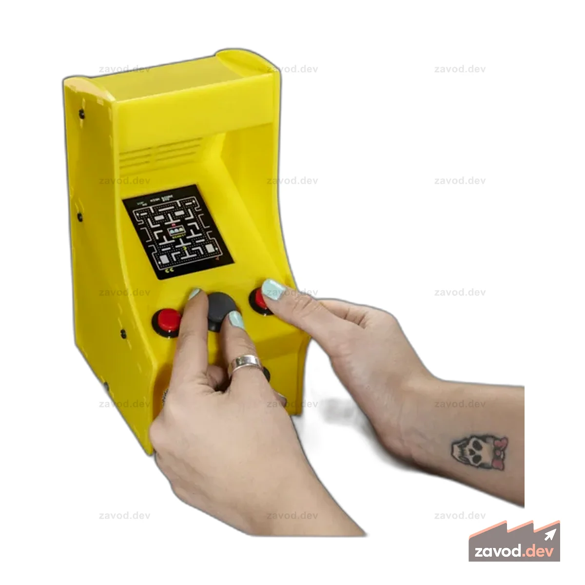 Cupcade: комплект микроаркадного шкафа на базе Raspberry Pi [v1.0]
