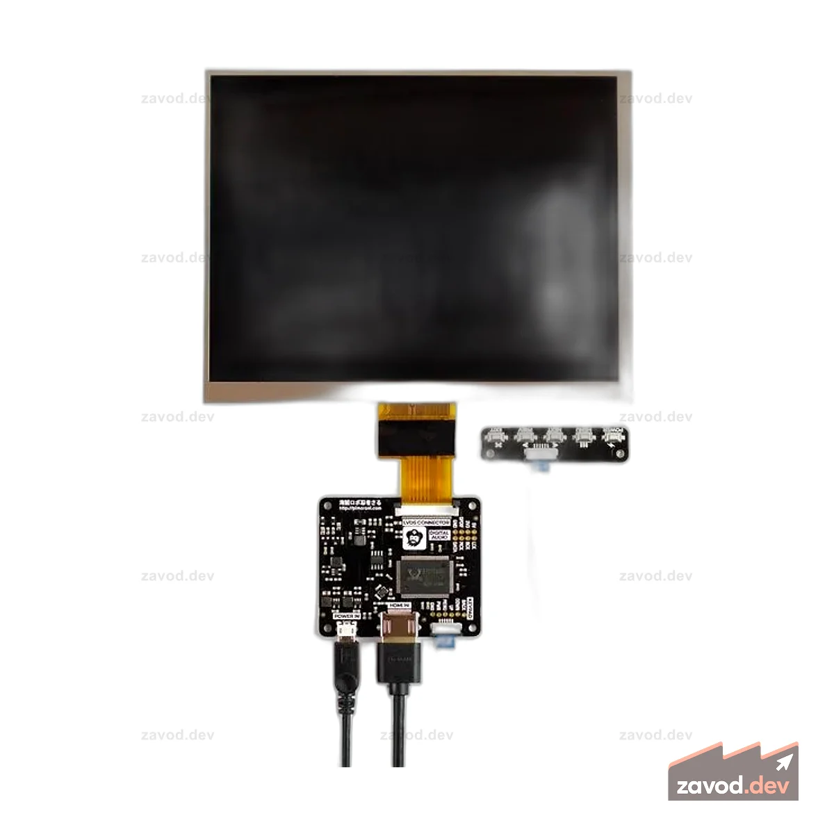 Комплект ЖК-экрана IPS с HDMI 8 дюймов (1024x768)