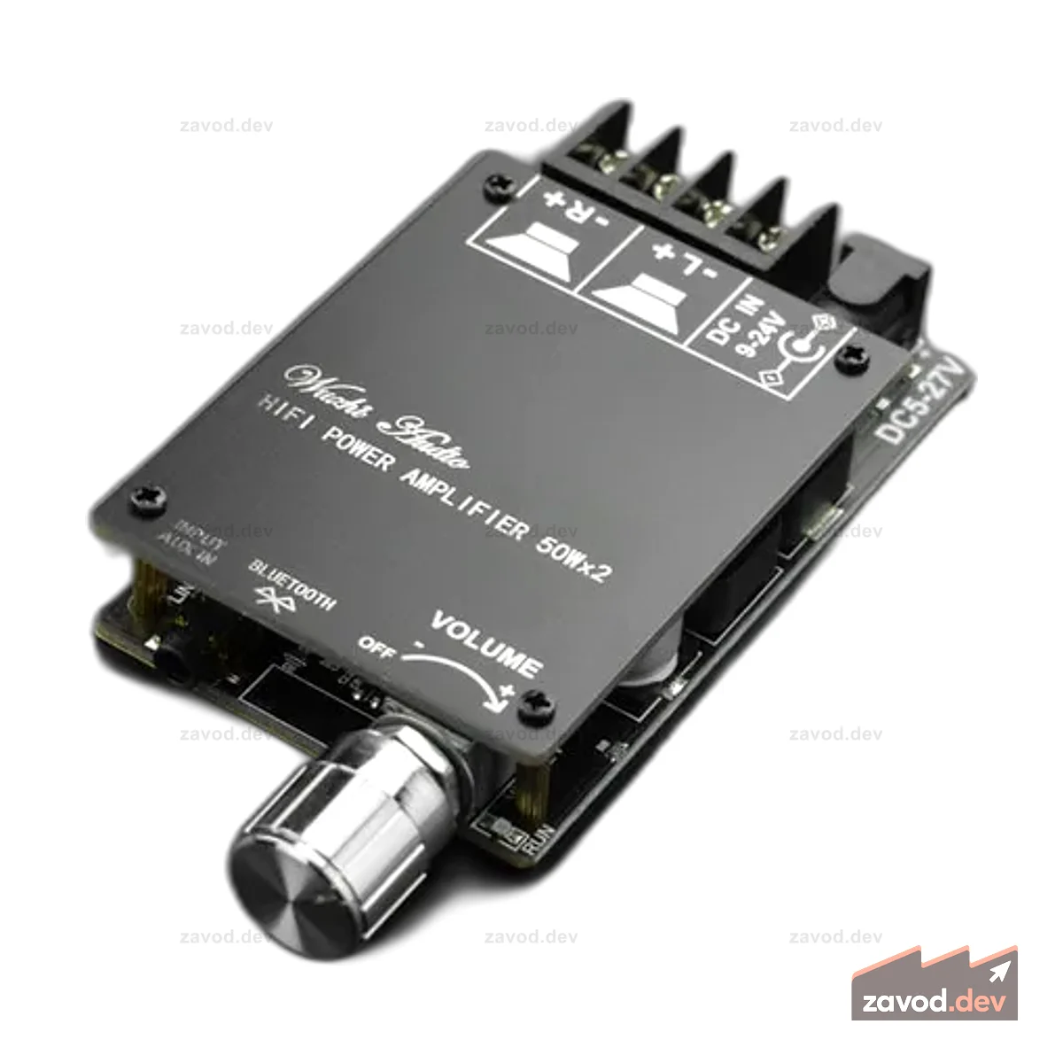 Цифровой HIFI-усилитель Bluetooth-50 Вт*2