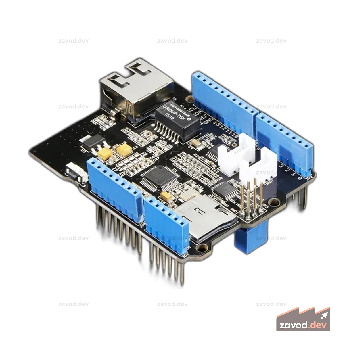 Ethernet Shield для Arduino — чипсет W5500