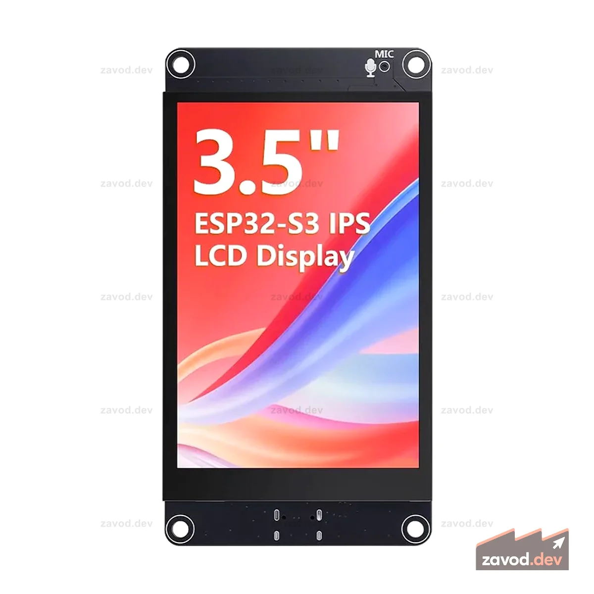 3,5-дюймовый дисплей ESP32-S3 с емкостной сенсорной панелью IPS 320x480 | С интерфейсом динамика/микрофона/BAT | Поддержка голосового чата с искусственным интеллектом