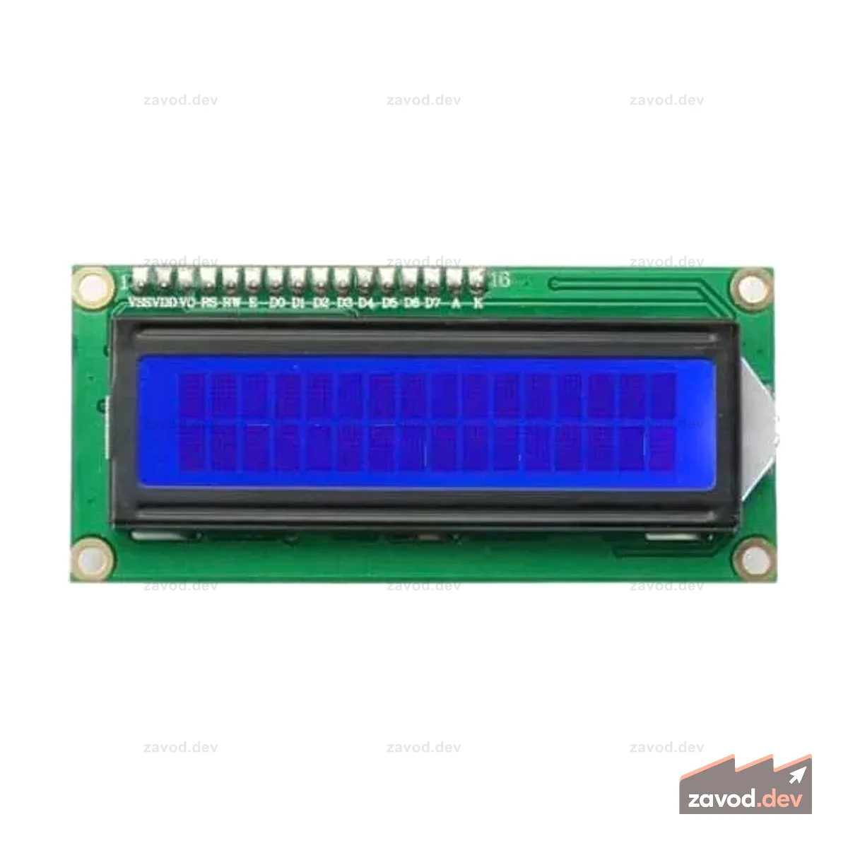 ЖК-дисплей 16x2 с интерфейсом I²C