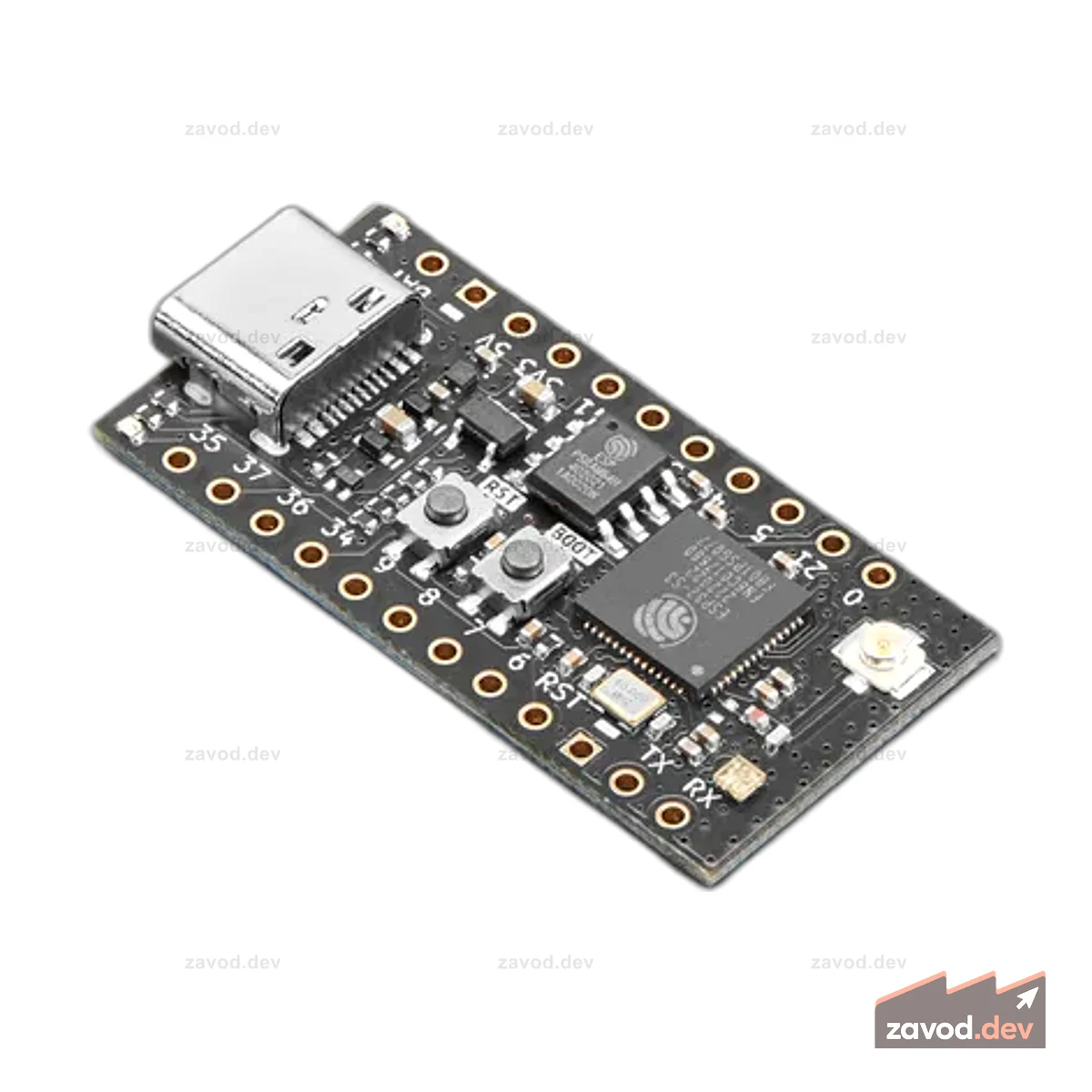 TinyS3 ESP32-S3 с u.FL от Unexpected Maker