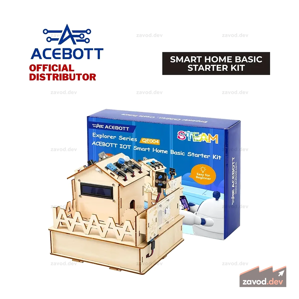 ACEBOTT ESP32 Базовый стартовый комплект для умного дома